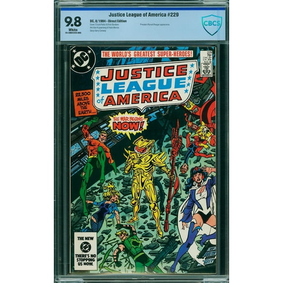 Justice League of America #229 - CBCS 9.8 Comic Book
