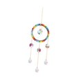 thumbnail image 4 of de viento,Rainbow Sun colgantes colgantes colgantes de vidrio,Ventana de de viento decoración colgante hecha a mano,Chime de viento colgantes de cristal artificial al, 4 of 9