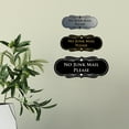 thumbnail image 4 of Signs ByLITA Designer No Junk Mail Please Sign (White) - Small, 4 of 5