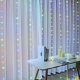 thumbnail image 5 of leyfeng LED cortina luz USB control remoto linterna cadena decoración del hogar, 5 of 5