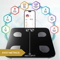 thumbnail image 3 of INEVIFIT Smart Body Composition Scale with Bluetooth and Free Tracking INEVIFIT APP - Black, 3 of 8