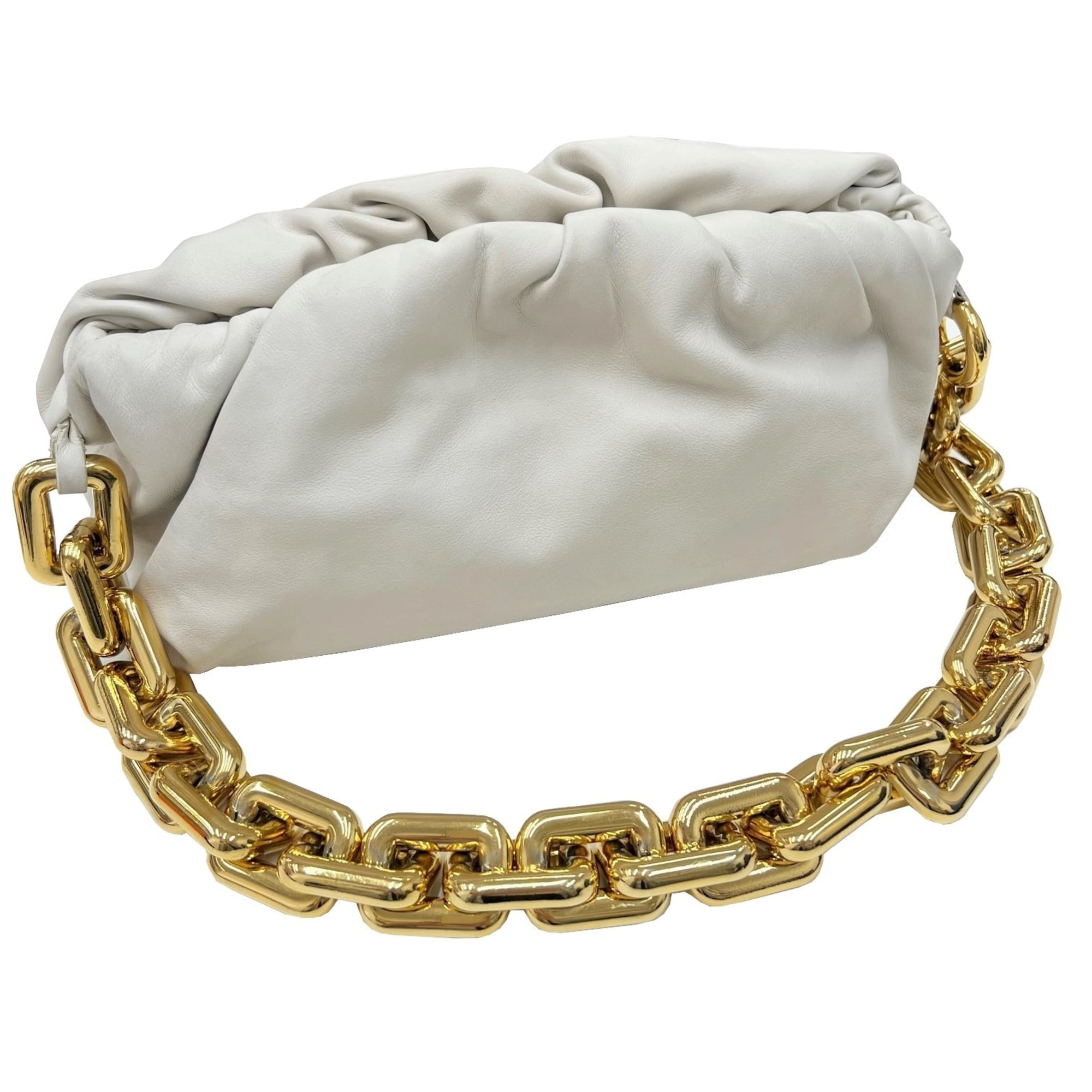 Bottega Veneta Clutch with a chain