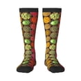 thumbnail image 2 of Lsque Spices And Herbs Printed Crew Socks Men's Women's LightWeight Thin Casual Calf Socks ,Knee High Socks,Cotton Socks, 2 of 9