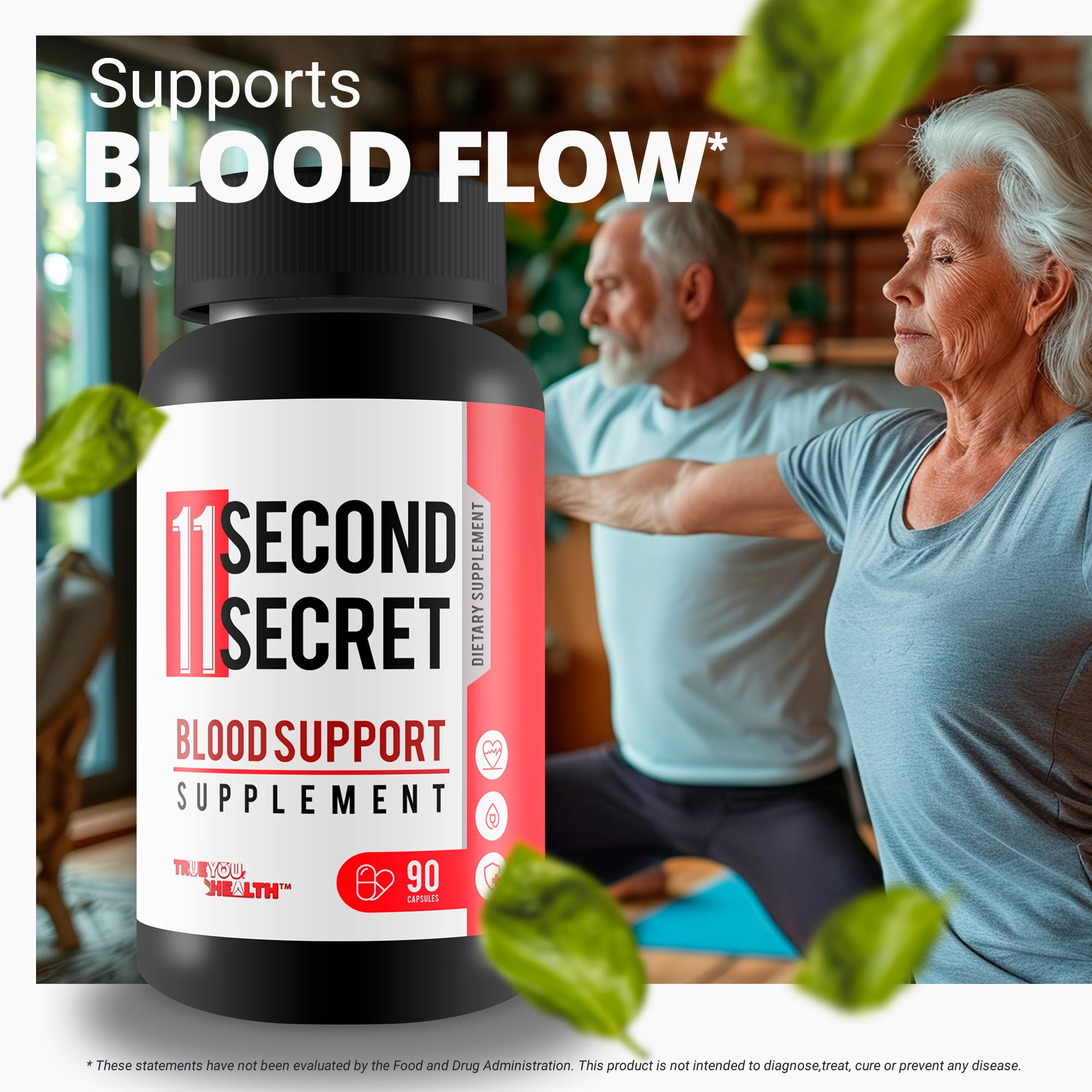 11 Second Secret Blood Support Supplement - Our Best Sugar Health Blood Health Formula - Advanced Blood Health Formula - Turmeric Berberine Cinnamon Gl Pro Gluco Elixir Blood Cleanse