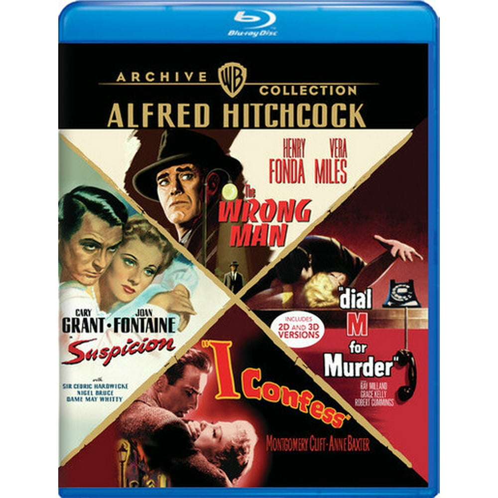 Alfred Hitchcock 4Film Collection (Bluray)