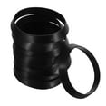 thumbnail image 6 of DINHEAROM Sealing Ring Black Nitrile Rubber 10Pcs 1.7In Diameter, 6 of 7