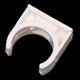 thumbnail image 3 of 10 Pcs White PVC Water Supply Pipe Clamps - 20mm Diameter Clips for Secure Plumbing and Home Improvement, 3 of 4