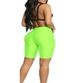 thumbnail image 4 of Shorts de Cyclisme pour Dames Femmes Hommes Danse Néon Super Extensibles Brillants Taille Haute, 4 of 4