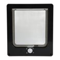 Black Wearproof Cat Interior Pet Door for All Standard Interior Doors ...