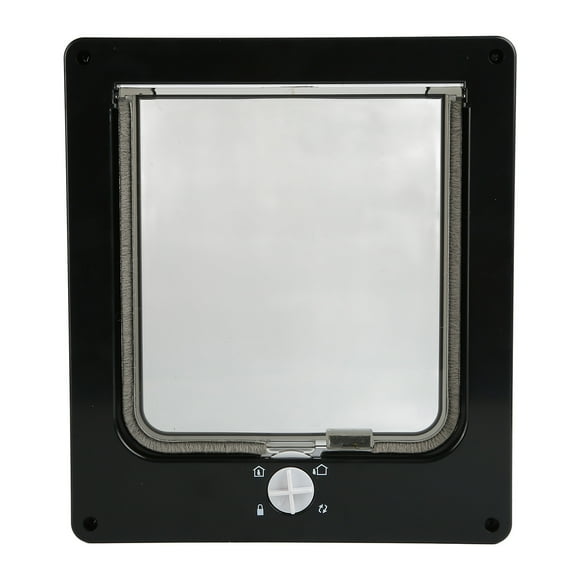 Cat Door, Dog Door Cat Door For Exterior Door Safety Cat Flap Door Wearproof Automatic Window Closure Function Cat Interior Door For All Standard Interior Doors