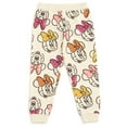 thumbnail image 2 of Disney Minnie Mouse Fleece Drop Shoulder Sweatshirt and Jogger Pants Outfit Set Newborn to Little Kid, 2 of 5