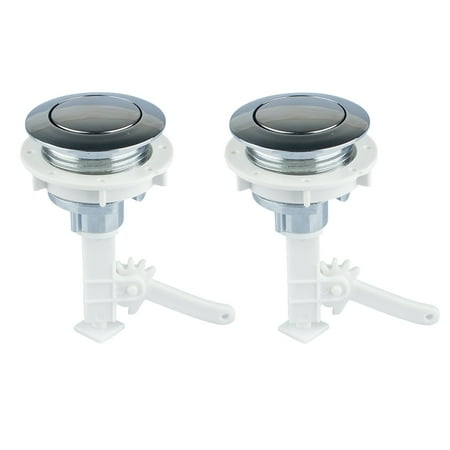 

2Pcs Water Toilet Buttons Universal Toilet Tank Switch Buttons Bathroom Toilet Accessories