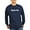 Navy, variant on - Aged, Breckenridge Long Sleeve Dark T Shirt - Long Sleeve Dark T-Shirt