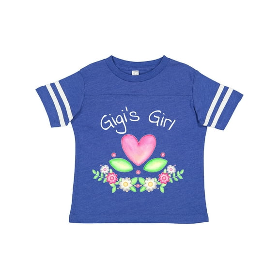 Inktastic Gigi's Girl- Heart Flowers Girls Toddler T-Shirt