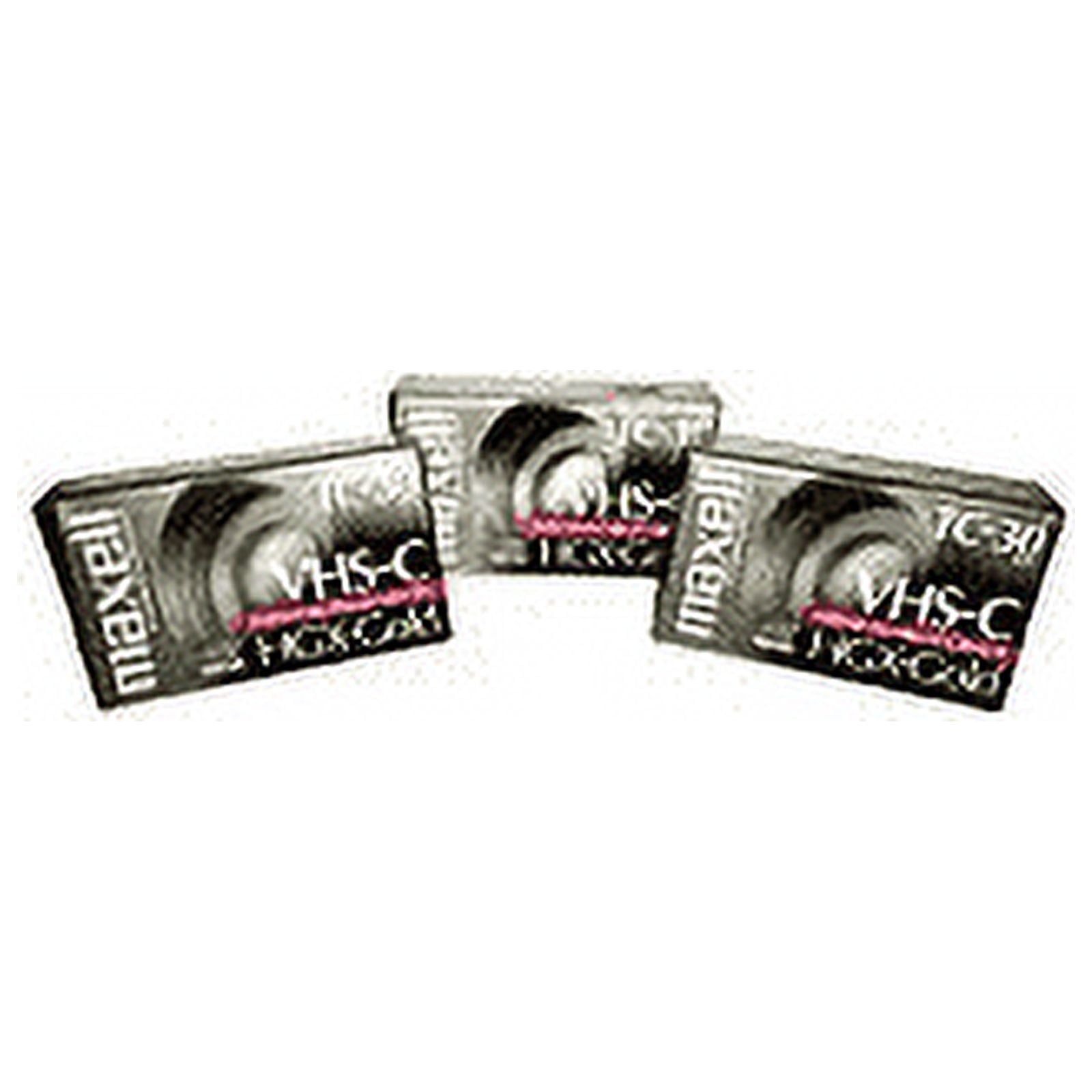 Maxell TC 30 VHS C Videocassettes 4 pack - Walmart.com