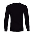 thumbnail image 3 of Men's 1863FC  Black Newcastle United Mono Badge Long Sleeve T-Shirt, 3 of 3