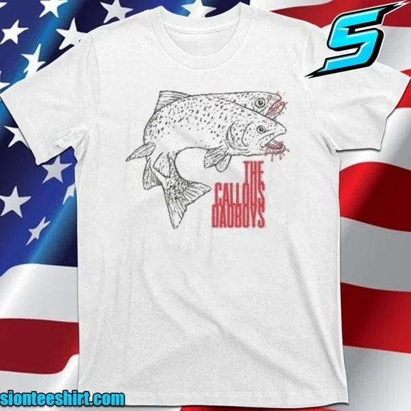 RARE The Callous Daoboys Trout Design T-Shirt