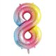 thumbnail image 1 of Globos de helio Mylar KAIYANG arcoíris grandes de 40 pulgadas para fiesta de cumpleaños, 1 of 5