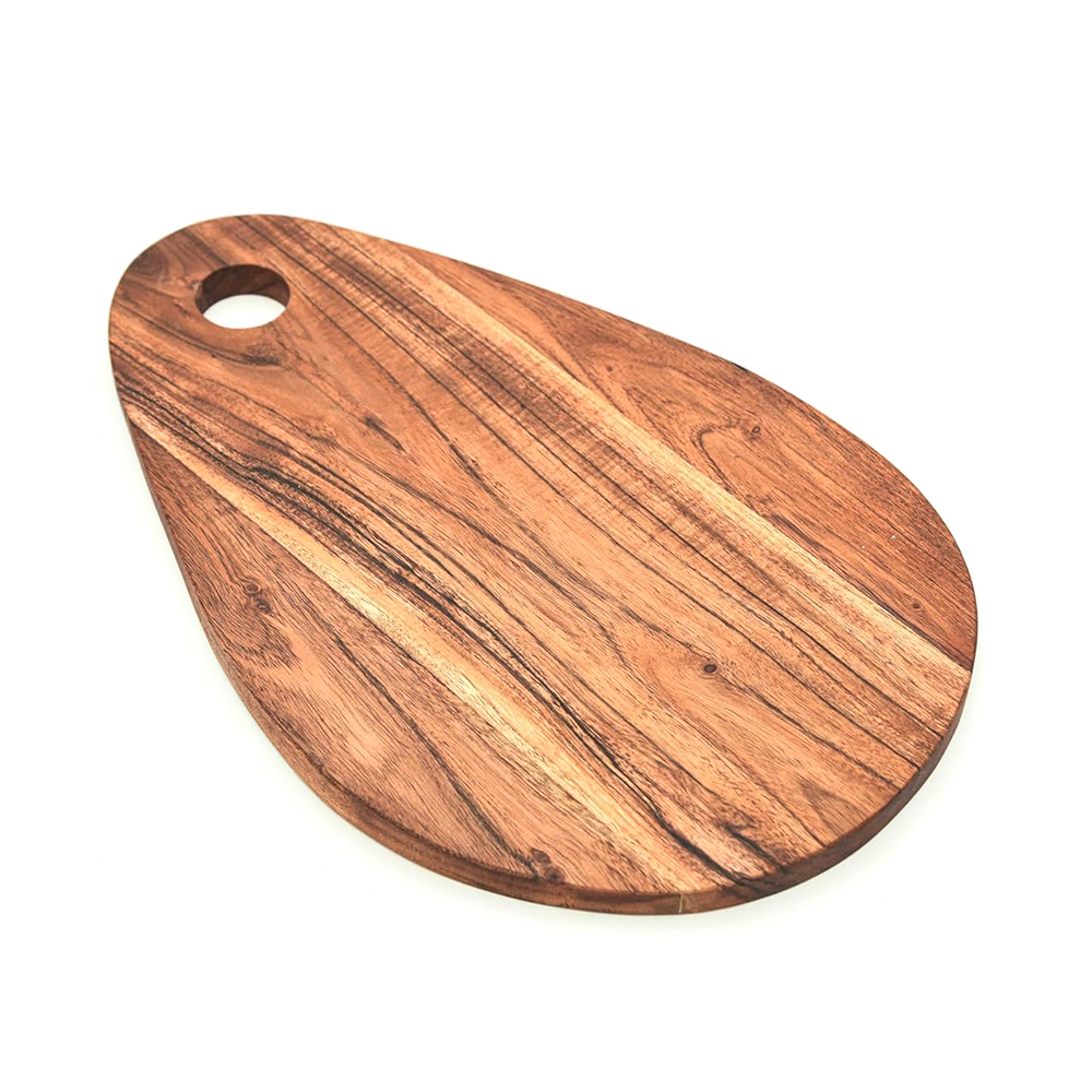 Aventura Design Cutting Board Series, Acacia Wood Cutting Boards for Kitchen, Wooden Serving Charcuterie Board, Organic Wood Board, Ideal for Chopping Meat, Fruits, Cheese 16"x10.45"
