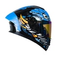 thumbnail image 2 of Casco Abatible Para Moto Kov Brainy Azul/ Negro Talla M KOV Brainy, 2 of 3