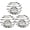 3 Large 3 Small, variant on Shaker Balls for Protein Shakes, 304 Stainless Steel Shaker Balls for Bottles, Smooth Mixing (2 Large)
