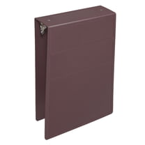 Carstens 3-Inch Heavy Duty 3-Ring Binder - Top Opening, Plum