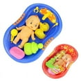 thumbnail image 2 of Poupée Bébé dans une Baignoire avec Ensemble d'Accessoires de Douche Jouet de Jeu de Rôle pour Enfants, 2 of 6