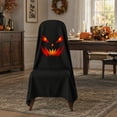 thumbnail image 4 of Tepsmf Halloween Party Chair Covers Spooky Dining Seat Slipcovers Festive Stretch Protectors for Kitchen Home Holiday Decoration, 4 of 5