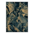 thumbnail image 3 of GENIMO 8'x10' Floral Rug for Living Room, Large Machine Washable Non Slip Low Pile Area Rug for Bedroom Dining Room, Gilded Indigo, 3 of 5