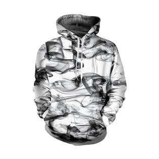 smoke print hoodie