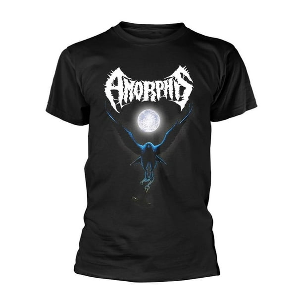Amorphis - Camiseta Black Winter Day para Adultos Unisex (Negro)