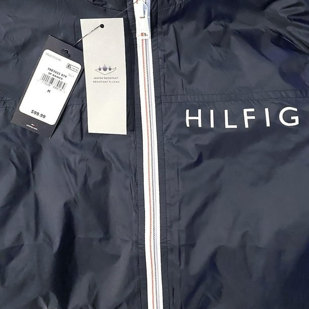 Chamarra tommy hilfiger hombre azul marino sale