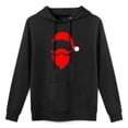 thumbnail image 3 of Men Women Fleece Lined Christmas Tree Snowman Reindeer Sweatshirt Crewneck Long Sleeve Pullover Top Casual Fall Clothes  Workout Shirt, 3 of 8