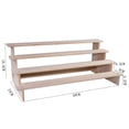 thumbnail image 3 of Tachiuwa Wood Display Riser Stand Decor Jewelry Rack for Figurines Sculptures Bedroom 4 layer, 3 of 9