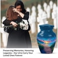 thumbnail image 4 of Beach Urns For Human Ashes Adult Female Small 3 Inch, Sunset Cremation Urns For Adult Brother And Sister, Blue Keepsake Urn For Human Ashes Mom And Dad, 4 of 7