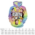 thumbnail image 2 of FGTeeV Adult Sweater Pullover Hoodie 3D Printed Loose Hooded Long Sleeved Jackets Tops, 2 of 8