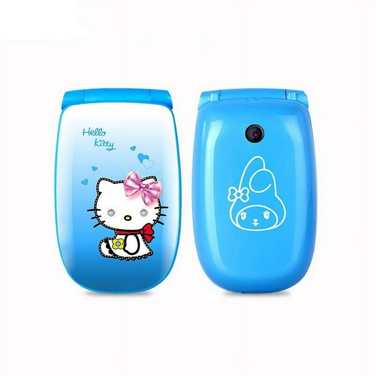 W88 Kawaii Flip Phone Women Super Small 2G GMS Cellphone Version  Personality Mini Cute Pocket Children Mobile Phone 
