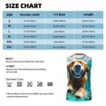 thumbnail image 4 of Kdxio Dog Underwater Adventure for Men's Muscle T-shirt,Sleeveless for Workout Running Athletic Gym Lounge Casual, 4 of 5