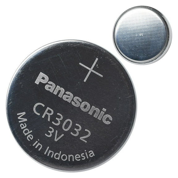 Panasonic CR3032 3V Lithium Battery 2PACK Single Use Batteries