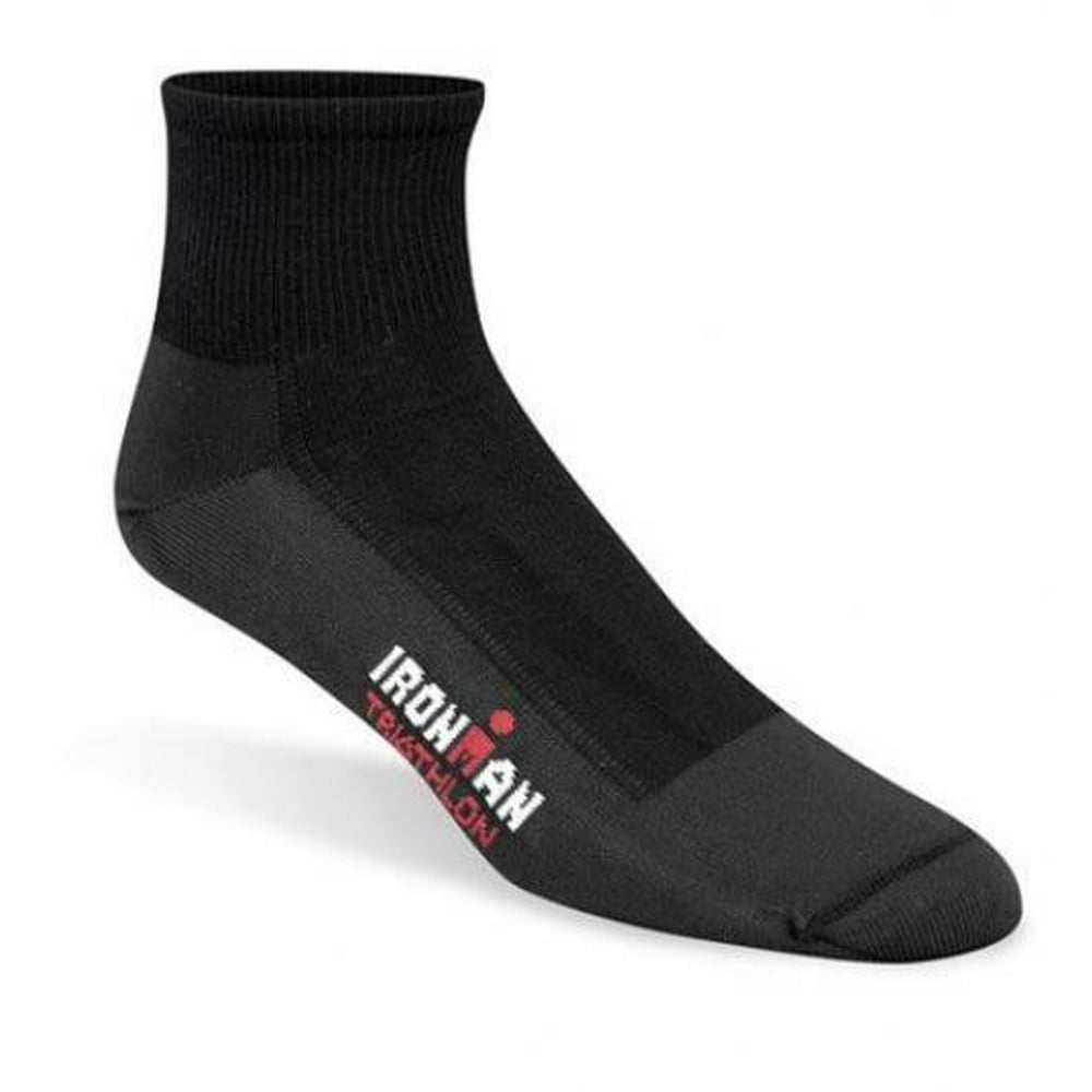 Wigwam Wigwam Ironman Triathlete Pro Quarter Socks Black, Medium