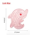 thumbnail image 1 of Cuenco de silicona con forma de pez para lamer perros, comedero de alimentación lenta para perros pequeños y medianos, dispensador de golosinas para cachorros y gatos, suministros para mascotas, 1 of 6