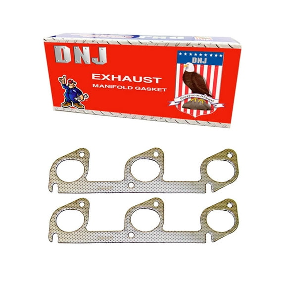 DNJ EG424 Exhaust Manifold Gaskets Set Fits Cars & Trucks 97-00 Ford Mazda 4.0L OHV