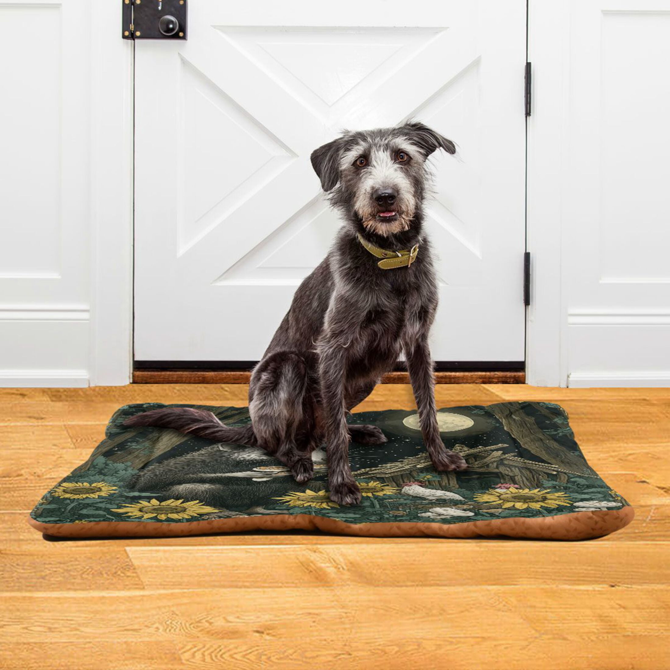 Qxltty Extra Large Possum Ped Pad Wear-resistant and Hard to Bite Through Sleeping Pad for Small Medium Large Dogs Winter Pet Bed 36×24in