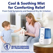 Vicks 1.2 gal 400 sq ft Cool Relief Filter Free Ultrasonic Humidifier, VUL600