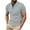 Gray, variant on Mens Henley Shirts Short Sleeve Casual T-Shirts Summer Button T Shirts with Pocket