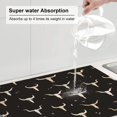thumbnail image 6 of Balery Design Name Drying Mat For Kitchen Counter, 18x24 Inch Summer Ultra Absorbent Home Dish Drainer Mats Plate Holder, 6 of 9