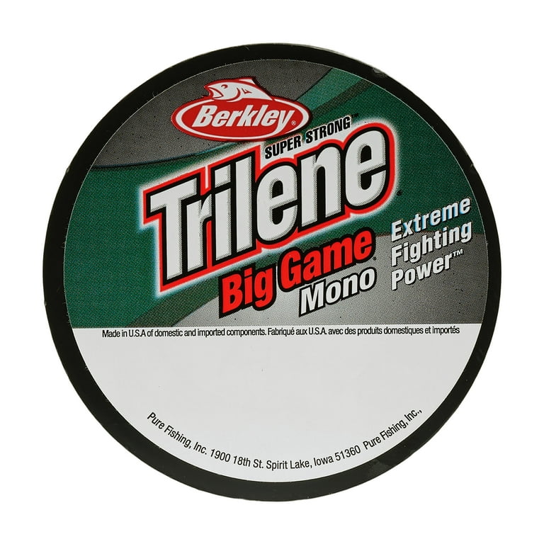 Berkley Trilene Big Game Line 3 lb. Spool - Clear - 15 lb.