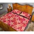 thumbnail image 4 of Juego de Cama Colcha Estrellas de Mar Tema Rojo, 4 of 5
