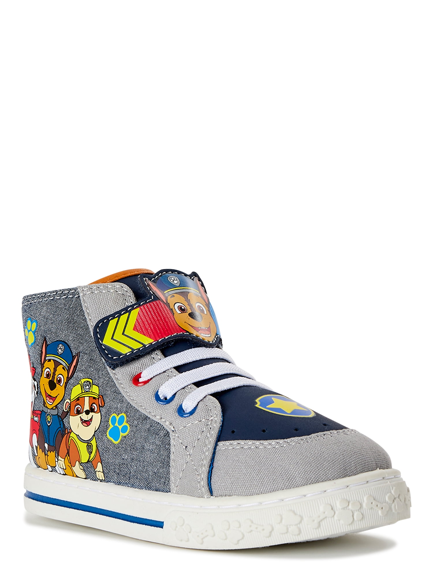 Chase Marshall and Rubble PAW Patrol Casual Canvas Shoes for Toddler Boys feat 