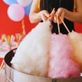 thumbnail image 6 of (12) Fun Sweets Holiday Cotton Candy Variety Pack, 2oz Tub Fluffy Candy Cane Vanilla Snow  Hot Cocoa Flavored Halloween Trick-or-Treat Party Favors Christmas Stocking Stuffer & CUSTOM Storage Carrier, 6 of 7